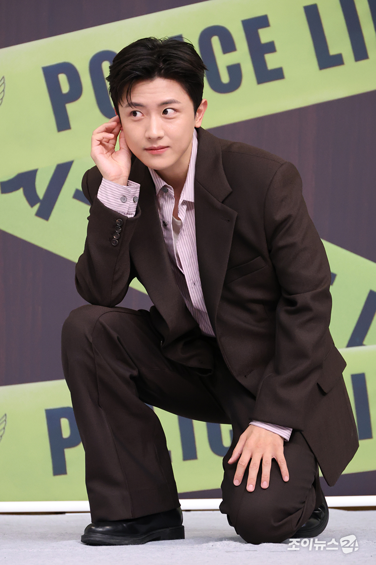 배우 김신비가 4일 오전 서울 양천구 목동 SBS에서 진행된 SBS 새 금토드라마 '재벌X형사2' 제작발표회에 참석해 포즈를 취하고 있다. [사진=문수지 기자]