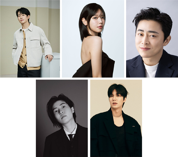 '미쟝센단편영화제' 명예 심사위원 정해인, 최수영, 조정석, 심은경, 이민호 [사진=각 소속사 ]