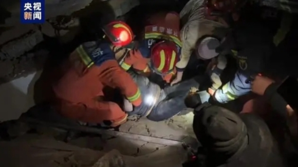 중국 북서부 간쑤(甘肅)성 지스산(積石山)현에서 규모 6.2의 강진이 발생헀다. [사진=기상청]