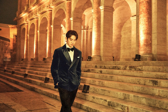 가수 겸 배우 박진영이 브루넬로 쿠치넬리 다큐멘터리 영화 월드 프리미어 로마 행사에 참석했다. [사진=브루넬로 쿠치넬리]