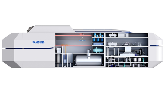 삼성중공업이 개발한 FSMR 이미지. [사진=삼성중공업]