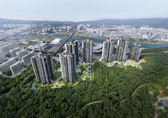 경기광주역 롯데캐슬 시그니처 1단지 조감도 [사진=롯데건설]