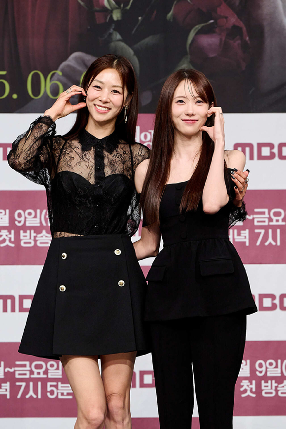 '태양을 삼킨 여자' 제작발표회에 참석한 배우 장신영 [사진=MBC]