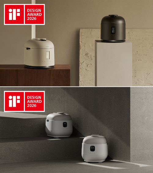 쿠첸 '123 밥솥', '표정 있는 밥솥'. [사진=쿠첸]