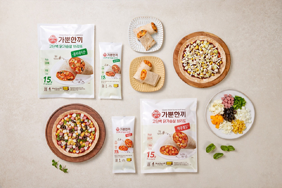 탱글 신제품 바질토마토 프로틴파스타. [사진=삼양식품]