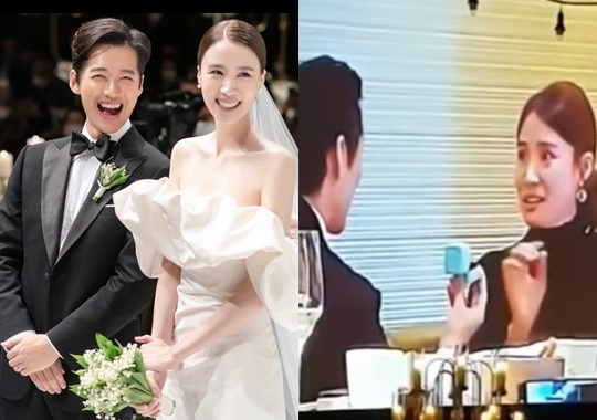 남궁민 진아름의 프러포즈 영상이 공개됐다. [사진=진아름 인스타그램, 온라인 커뮤니티]