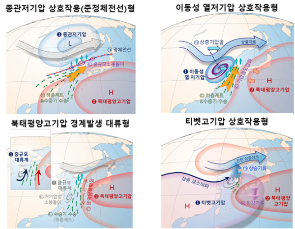비가 내리는 서울 강남역 인근에서 시민들이 우산을 쓴 채 이동하고 있다. [사진=연합뉴스]