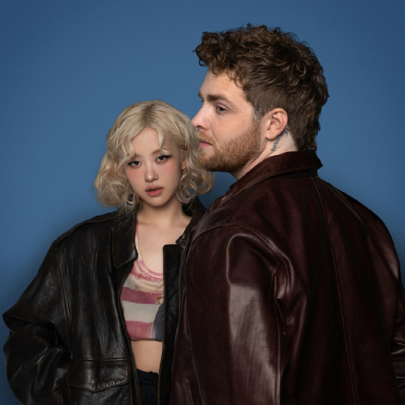 로제 X 알렉스 워렌 'On My Mind' 커버 아트 [사진=더블랙레이블]