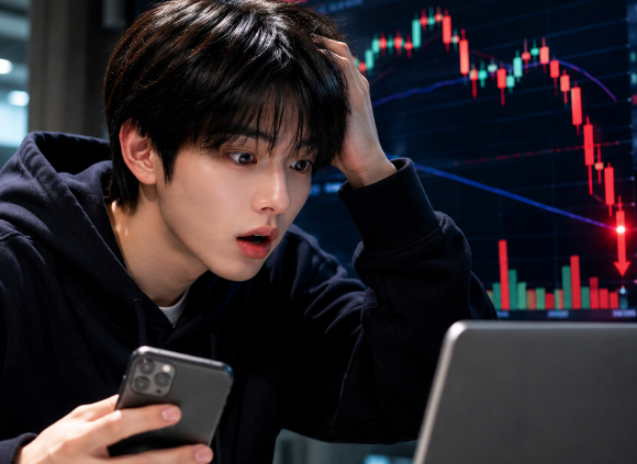 코스피가 이달 들어 급등과 급락을 반복하며 극심한 변동성을 보이자 투자자들의 관망세가 짙어지면서 거래량도 크게 감소한 것으로 나타났다. 사진은 AI 생성 이미지로, 본 기사 내용과 무관. [사진=챗GPT]