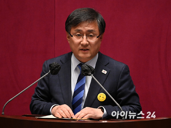 이재명 대통령이 26일 국회에서 시정연설을 하고 있다. [사진=국회사진기자단]