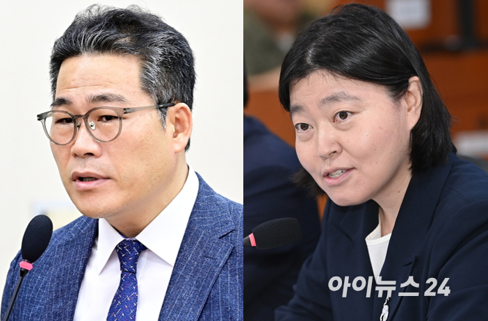 왼쪽 백해룡 경정, 임은정 서울동부지검장 [사진=아이뉴스24 DB]