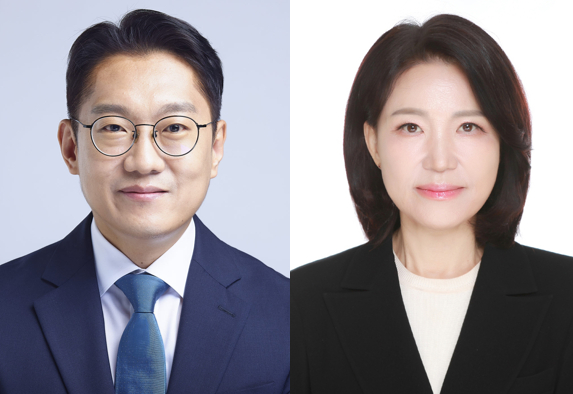김남준 더불어민주당 인천 계양을 국회의원 후보(왼쪽), 이진숙 대구 달성군 국회의원 후보 [사진=중앙선거관리위원회]