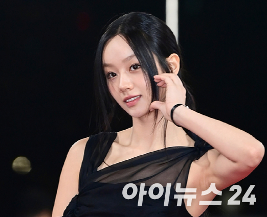 지난해 11월 배우 혜리(이혜리)가 서울 영등포구 여의도 KBS홀에서 진행된 제45회 청룡영화상 레드카펫에 참석하고 있다. [사진=정소희 기자]