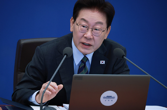 이재명 대통령이 20일 청와대에서 열린 국무회의에서 발언하고 있다. 2026.10.20 [사진=연합뉴스]