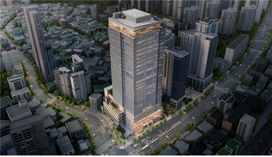 강남구 일원동 개포우성7차아파트 재건축 조감도 [사진=서울시]