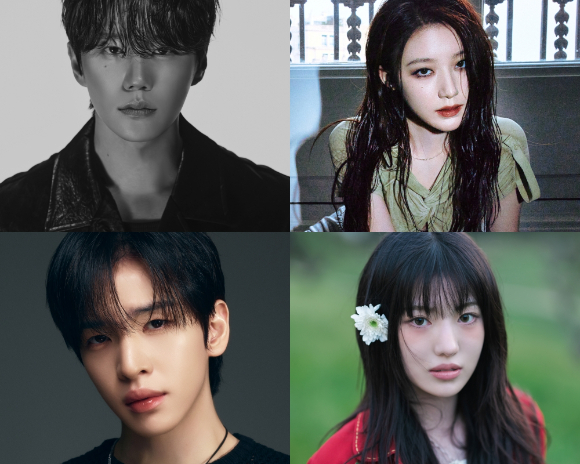 이준영, i-dle (아이들) 슈화, 크래비티 앨런, 키키 수이가 페스타 'ACON 2025' MC로 발탁됐다. [사진=각 소속사]