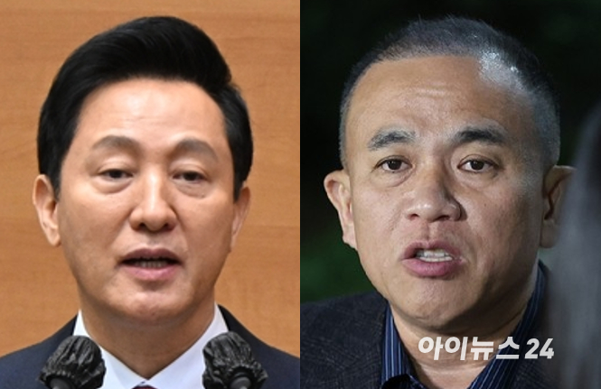 오세훈 서울시장(왼쪽), 명태균씨 [사진=아이뉴스24 DB]