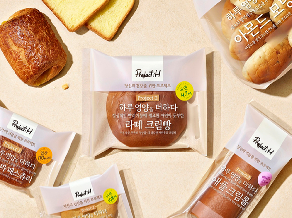 SPC삼립 프로젝트H 신제품 5종. [사진=SPC삼립]