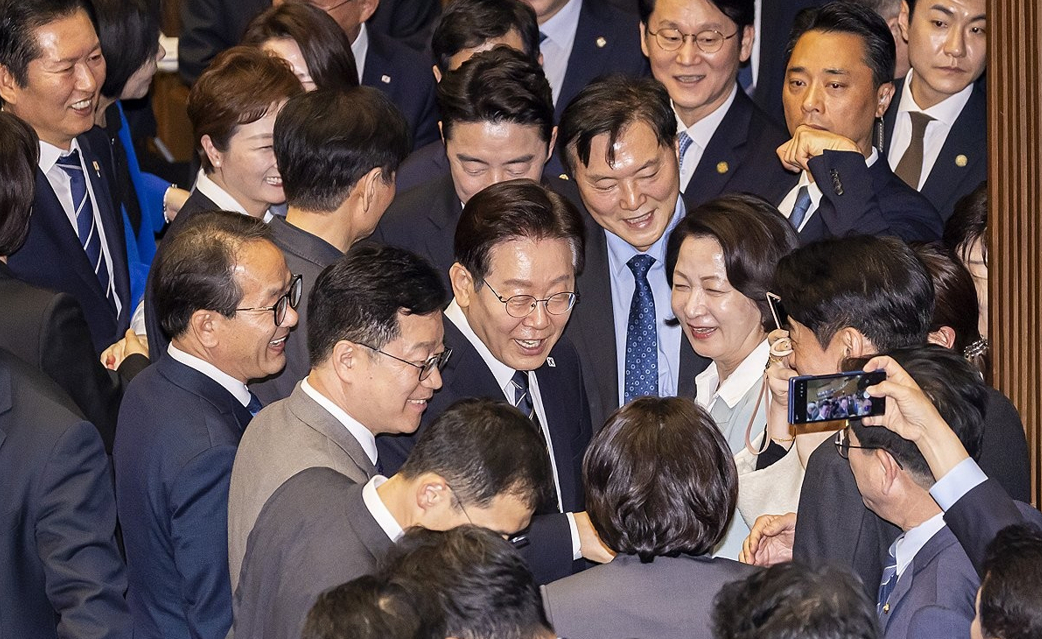 이재명 대통령이 지난 21일 청와대에서 열린 국민주권정부 제1차 반부패정책협의회에서 발언하고 있다. 정부의 부패방지 대책을 종합적으로 추진하기 위한 반부패 관계기관 장관회의인 반부패정책협의회는 이 대통령 취임 후 이날 처음으로 열렸다. 2026.8.21 [사진=연합뉴스]