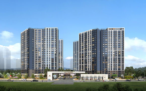 '호반써밋 시흥거모 B1블록' 투시도 [사진=호반건설]