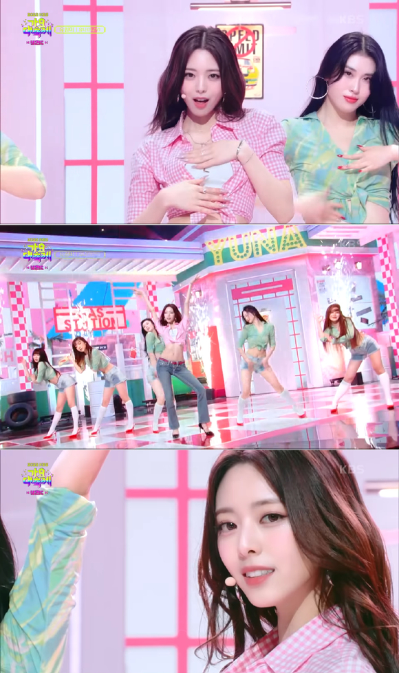 ITZY 유나 '유 고 걸' 관련 이미지 [사진=JYP엔터테인먼트]
