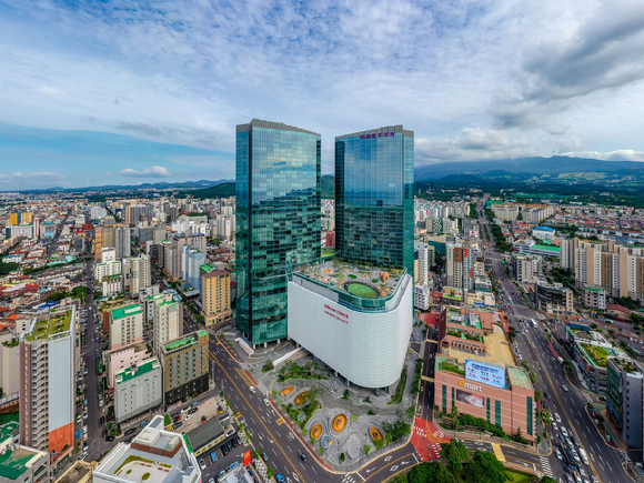 제주 드림타워 복합리조트 전경. [사진=롯데관광개발]