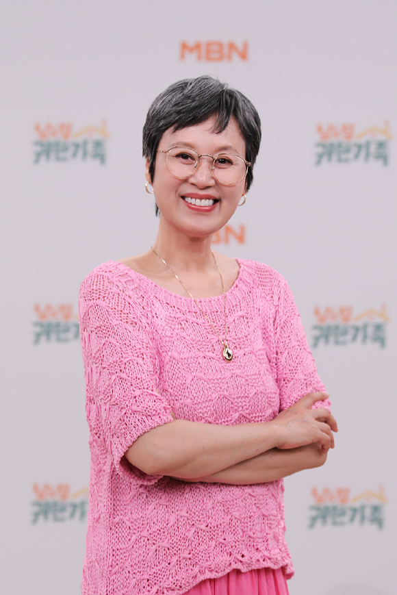 '남의 집 귀한 가족' 제작발표회에 참석한 방송인 박미선 [사진=MBN ]