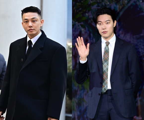 유아인-류준열. [사진=조이뉴스24 포토DB]
