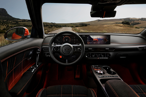 네시스 'GV60 마그마'. [사진=현대자동차]