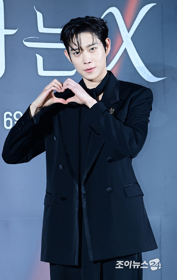 배우 김영대가 30일 오후 서울 용산구 CGV용산아이파크몰에서 열린 티빙 오리지널 '친애하는 X' 제작발표회에 참석하고 있다. [사진=정소희 기자]