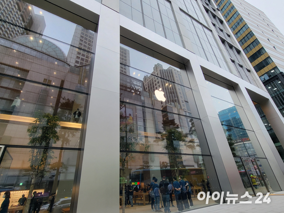 애플스토어 [사진=서민지 기자]