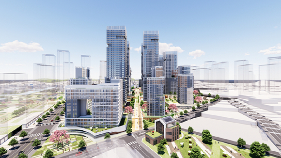 독산2구역 주택정비형 재개발 조감도. [사진=금천구]