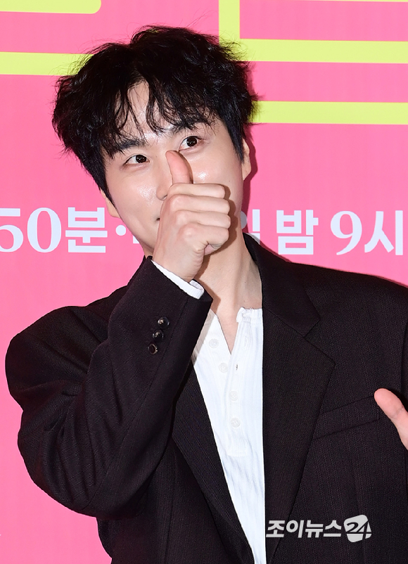 배우 문동혁이 11일 오후 서울 영등포동 CGV영등포에서 열린 2025 KBS 2TV 단막 프로젝트 '러브 : 트랙' 제작발표회에 참석하고 있다. [사진=정소희 기자]