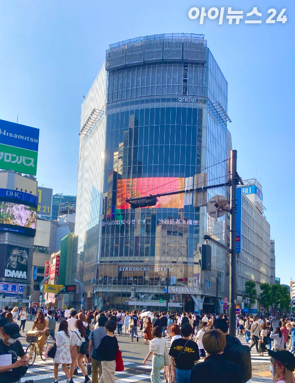 지난달 일본의 평균기온이 약 130년 만에 가장 높은 수준을 기록했다. 사진은 일본 시부야 거리. [사진=설래온 기자]