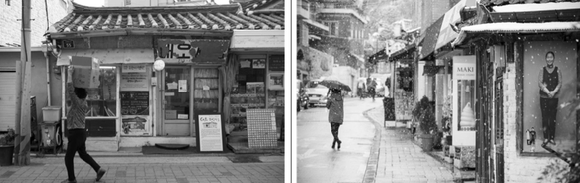 서울기록원이 추천한 ‘서울 옛길’ 중 ‘옥류동천길(왼쪽)’과 ‘제생동천길’. [사진=서울시청 역사도심재생과]