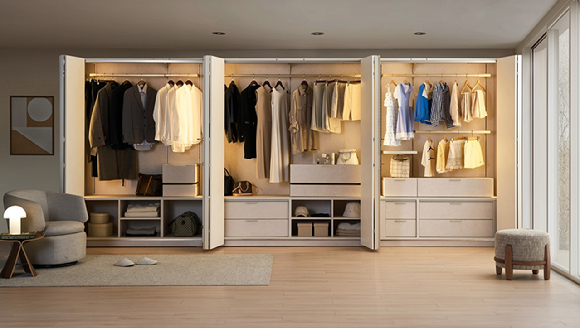 현대리바트 맞춤형 수납 솔루션 '엘레브'. [사진=현대리바트]