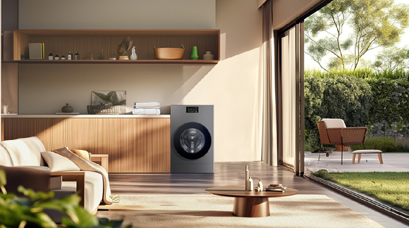 삼성디스플레이 유리 폐기 공정 사진. [사진=삼성전자]