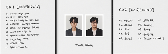 페퍼톤스 20주년 기념 앨범 트랙리스트 [사진=안테나]