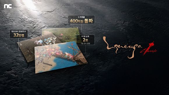 엔씨 '리니지 클래식', 동시접속자 32만…누적 매출 400억원 돌파