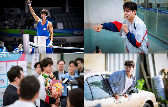 배우 박보검이 JTBC 드라마 '굿보이'에서 열연하고 있다. [사진=SLL, 스튜디오앤뉴, 드라마하우스스튜디오]