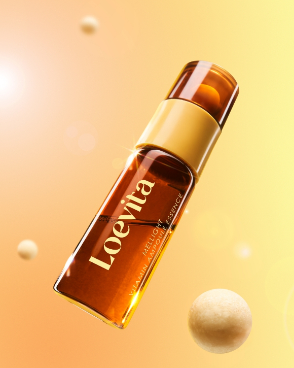 애경산업 로에비타 멜라이트 비타민 앰플 에센스 연출컷. [사진=애경산업]