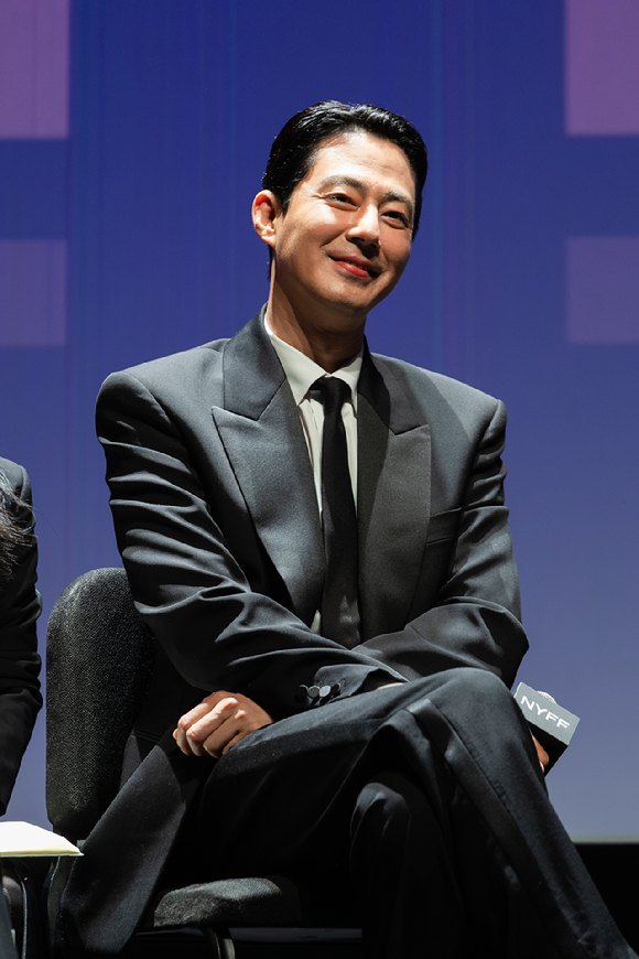설경구와 이창동 감독이 파리 시어터(The Paris Theater)에서 열린 '박하사탕' 4K 상영회에 참석했다. [사진=넷플릭스]