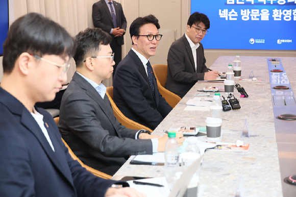 지난 14일 국회 의원회관에서 김성원&middot;박정하 국민의힘 의원 주최로 '모태펀드 게임 계정 신설을 위한 토론회'가 진행되고 있다. [사진=연합뉴스]