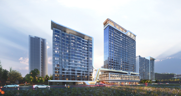 창원 대동중앙아파트 리모델링 투시도. [사진=한양]