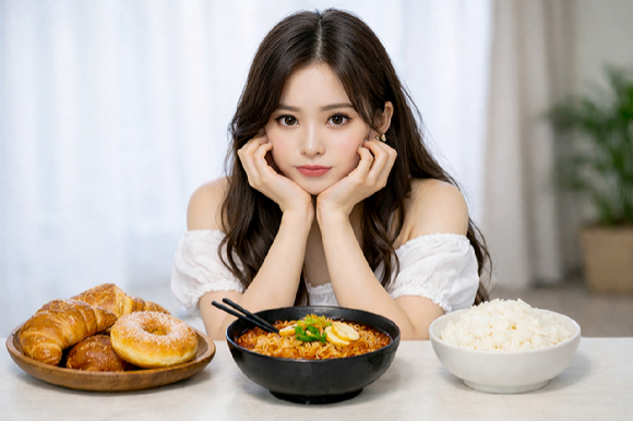 쌀과 밀 가운데 어떤 식품이 더 나은 선택인지에 대한 전문가의 설명이 제시됐다. 사진은 AI 생성 이미지로, 본 기사 내용과 무관. [사진=챗GPT]