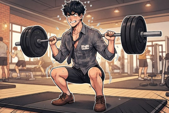 만성 직무 스트레스와 무기력증에 시달린다면, 가벼운 신체활동과 운동을 하는 것이 최고의 정신적 방어선이 될 수 있다는 연구 결과가 나왔다. 본 기사와 무관한, AI 생성 이미지. [사진=제미나이 생성 이미지]