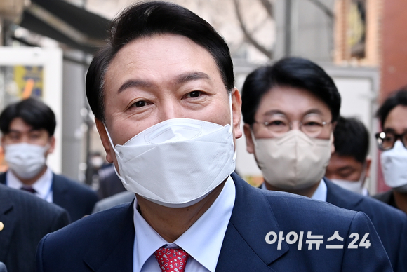 윤석열 대통령 당선인. [사진=김성진 기자]