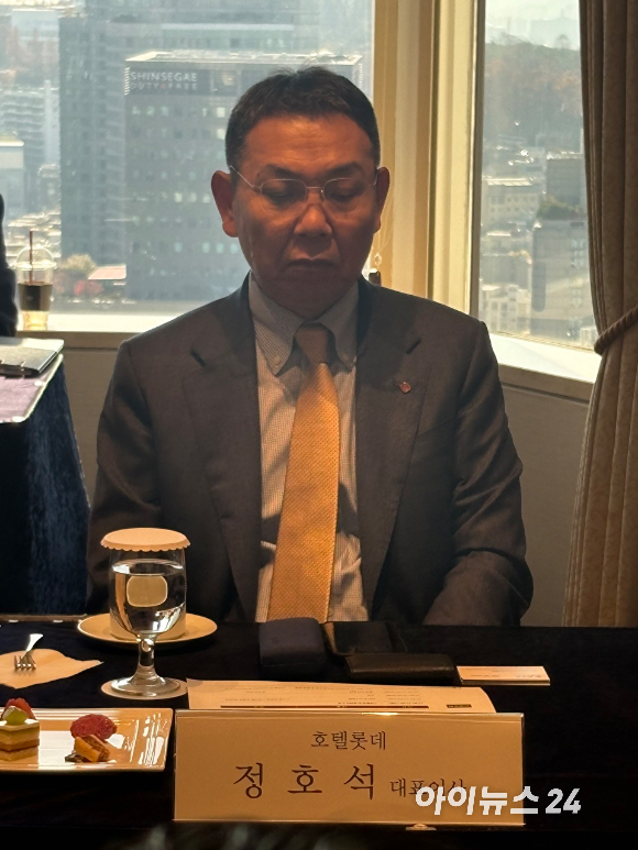 우기홍 대한상공회의소 문화관광산업위원회 위원장 겸 대한항공 부회장 [사진=권서아 기자]