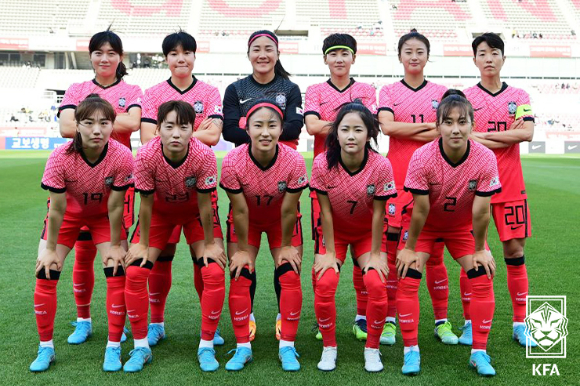 한국 여자 축구대표팀이 캐나다 원정 평가전에 나선다. [사진=대한축구협회(KFA)]