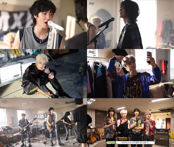 에이엠피, MV 비하인드 꽉 채운 지치지 않는 에너지+열정